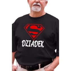 Koszulka z nadrukiem dla Dziadka " Super Dziadek "