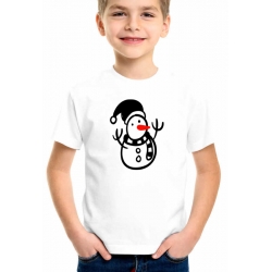 Świąteczna koszulka dziecięca z nadrukiem