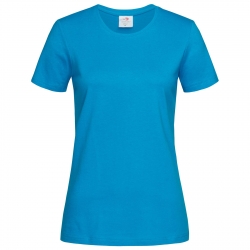 T-shirt Damski Krótki Rękaw STEDMAN Kolor Chaber dostępne w rozmiarach od S do XL