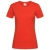 T-shirt Damski Krótki Rękaw STEDMAN Kolor Czerwony dostępne w rozmiarach od S do XL